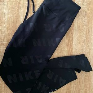 Black Nike Air Print Leggings